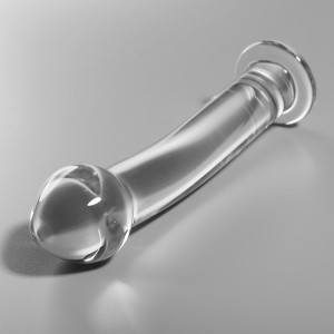 NEBULA SERIES BY IBIZA - MODELLO 11 DILDO IN VETRO BOROSILICATO 16 X 3 CM ROSA